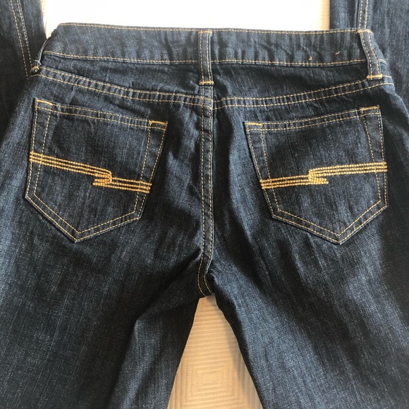 Arizona Dark Wash Flared Jeans - Picture 8 of 13